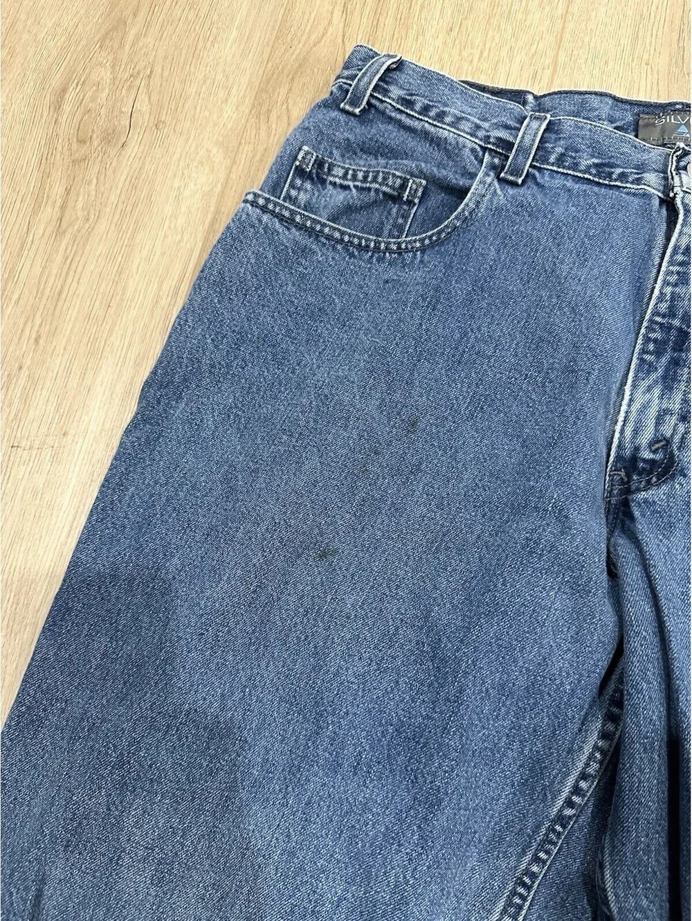 Vintage 90s Y2K Levi's Silvertab Baggy Loose Denim Jeans Men's Size 36x30.